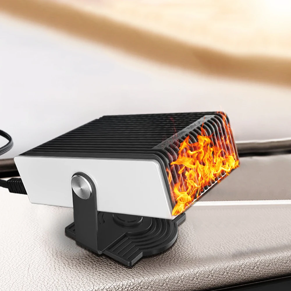 1 шт 12V 150W Портативный автомобильный обогреватель вентилятор Demister низкая Шум Вращающийся горячей