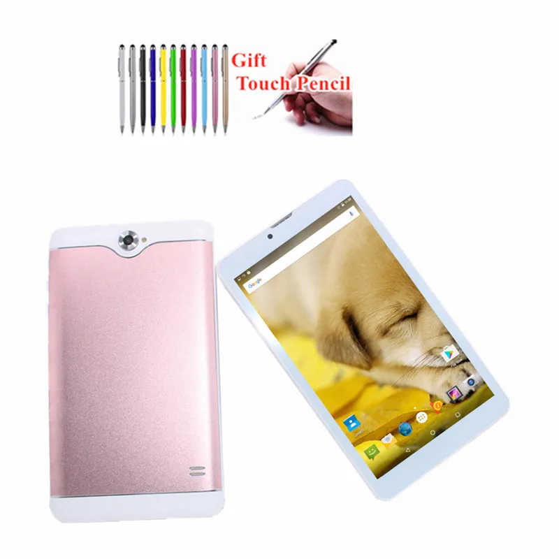 7 дюймов S7 3G с функцией звонка планшет PC mtk8321 Quad core Dual сим карта Android 6 0 Wifi 1024*600 1 ГБ/16