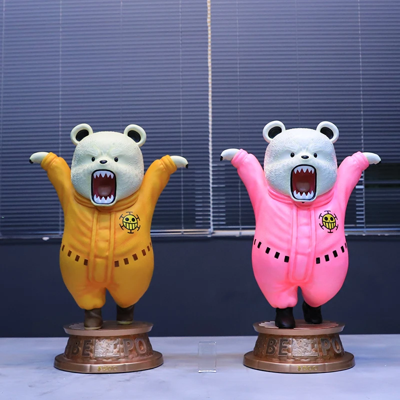 ワンピースバストベポ赤ハートの海賊団セーリングシロクマgkクマかわいいスタジオbeiboクマスタチューアクションフィギュア玩具ボックス 75 センチメートルq222 Action Figures Aliexpress