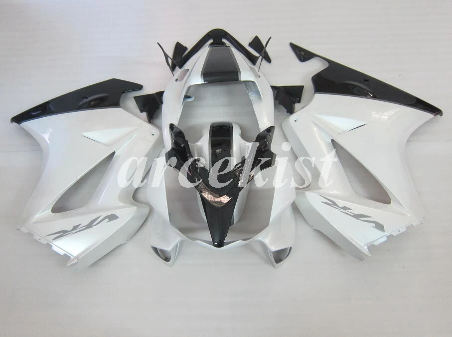 ABS Полный обтекатели наборы+ крышка бака набор подходит для HONDA VFR800 2002-2012 на заказ жемчужина белый