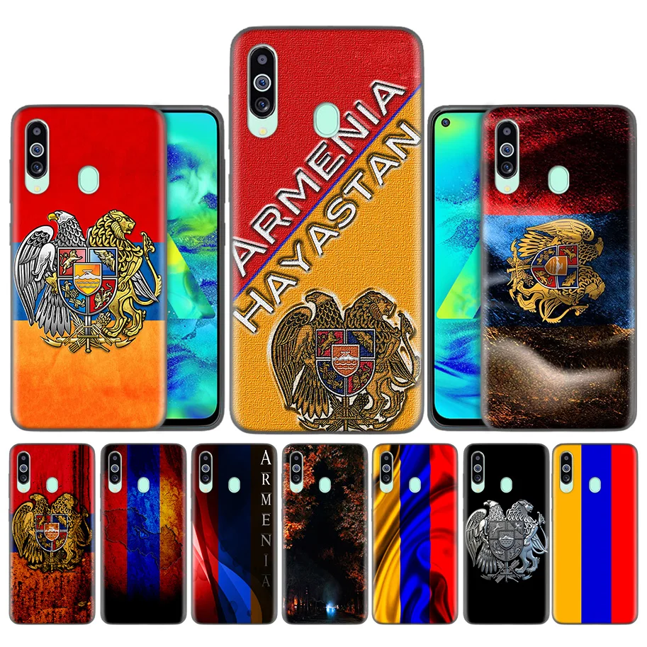 

Coque Case for Samsung Galaxy J4 J6 A6 A8 A7 A8 J8 Plus M10 M20 M30 M40 2018 Note 10 Pro Fundas Covers Armenia Armenians Flag