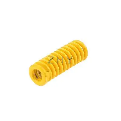 

Yellow Light Load Press Flat Coil Compression Die Spring 6mm x 3mm x 15mm