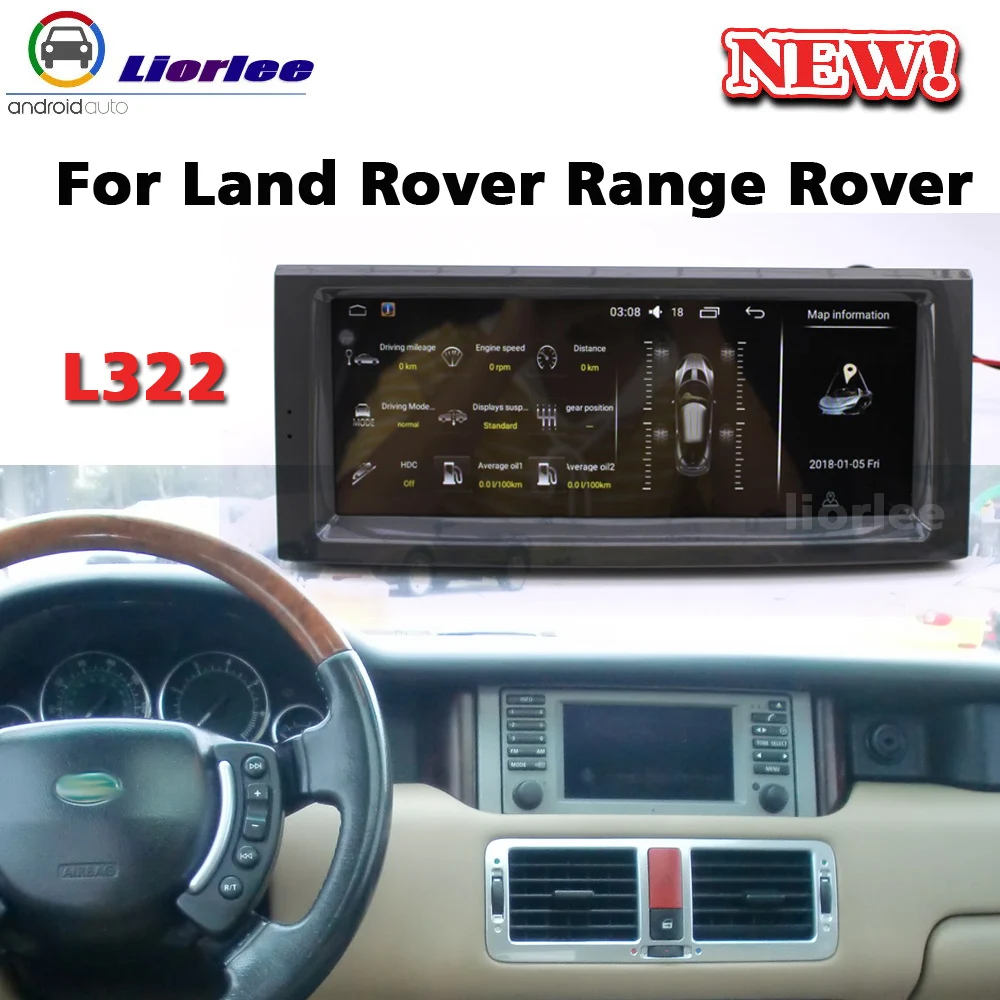 Para país original range rover l322 radio Bluetooth USB mp3 manos libres
