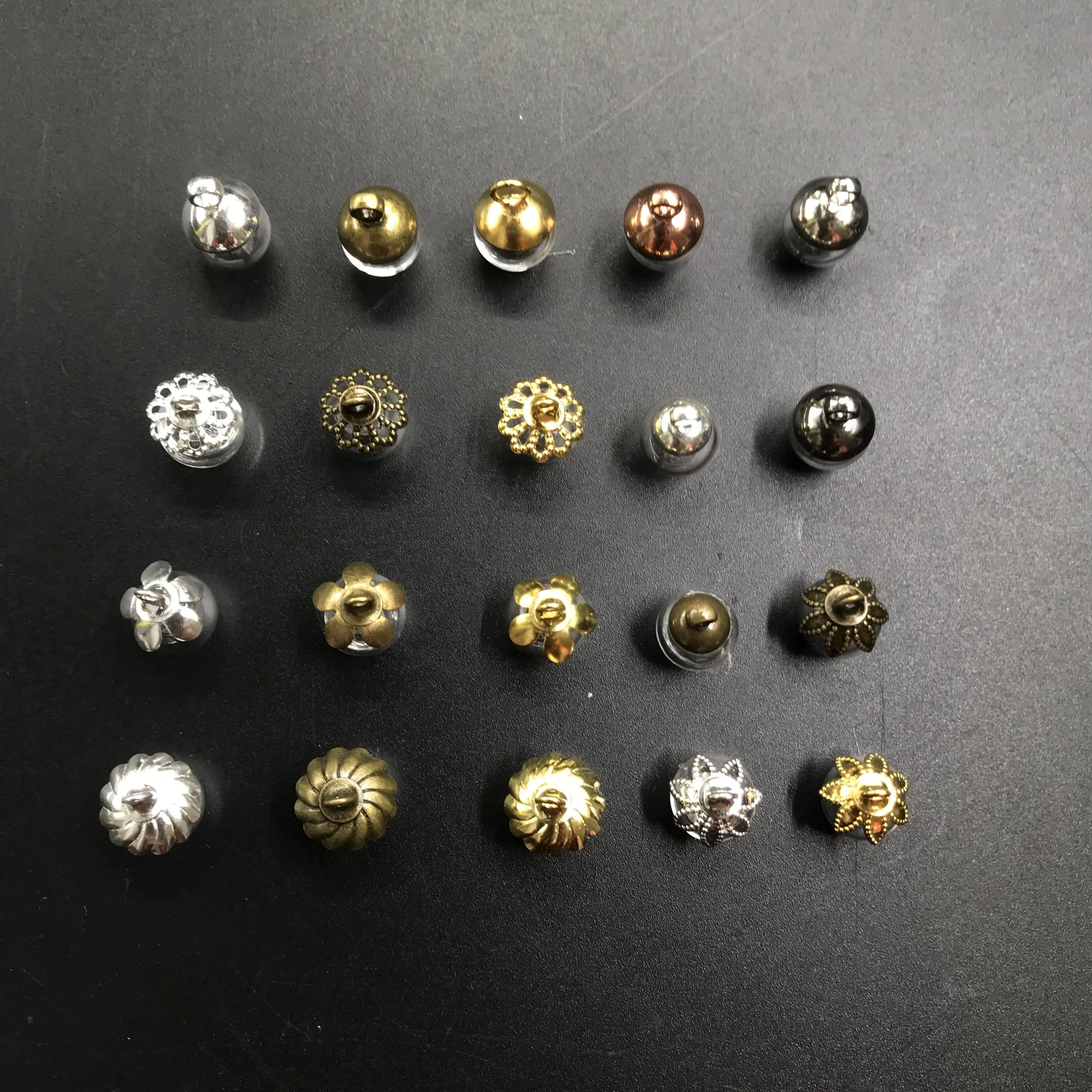 10/20X 8mm 미니 유리 글로브 버블 돔 오브 & 금속 캡 DIY 공예 유리병 바이알 펜던트 오일 향수 목걸이 웨딩 장식