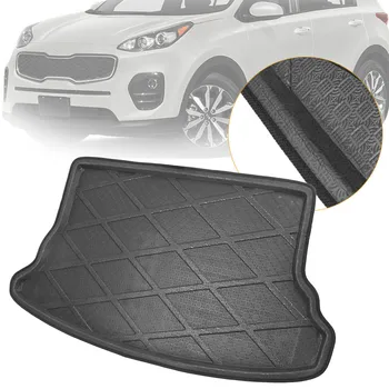 

Car Rear Trunk Cargo Mat Liner Boot Floor Tray Carpet Mud Protector Cover For KIA SPORTAGE 2007 2008 2009 2010 2011 2012 2013