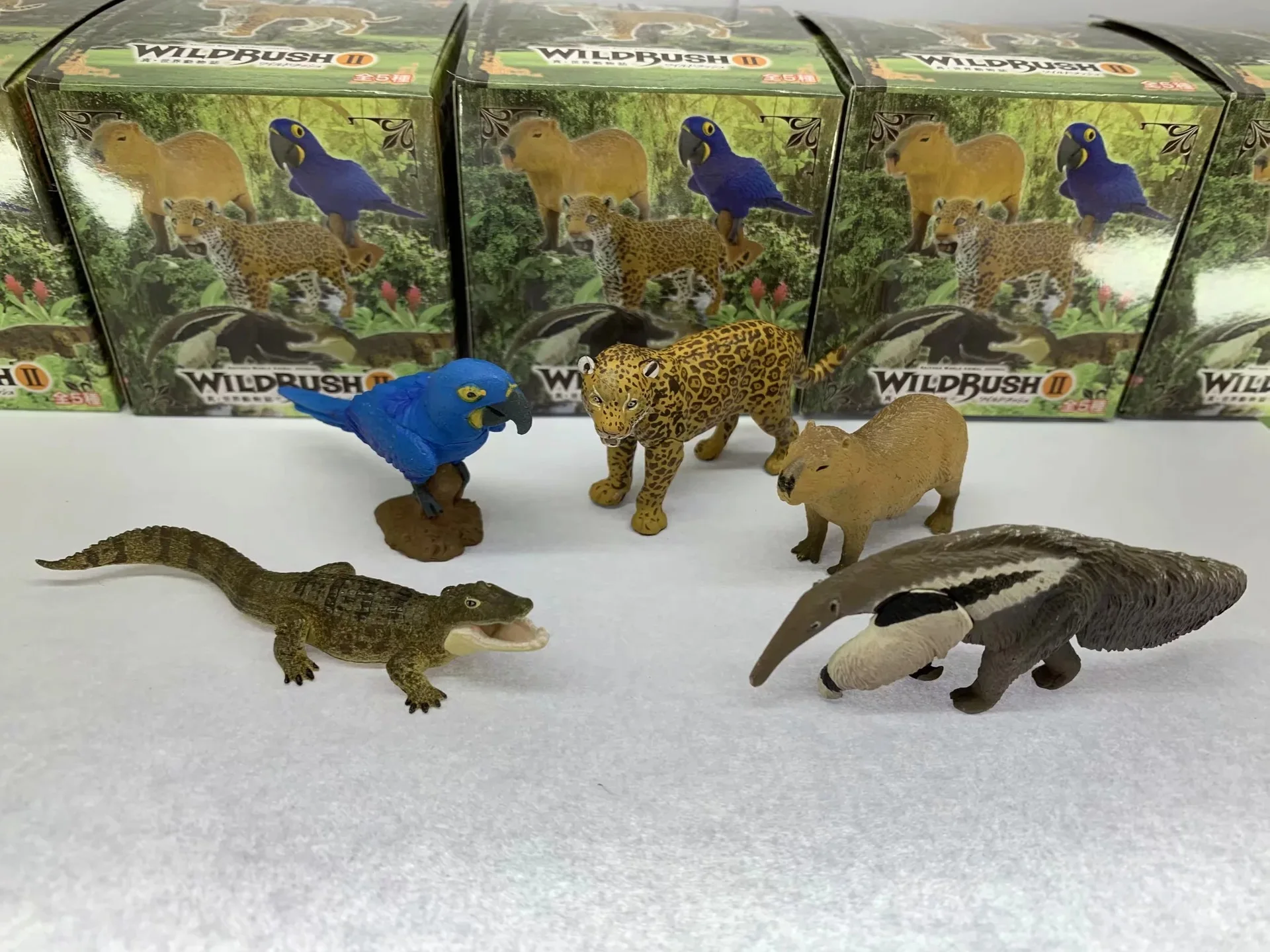 

Animal Model 1 S 5-Torrid Zone Animal Crocodile Anteater Leopard Capsule Toy Garage Kit Model Ornaments