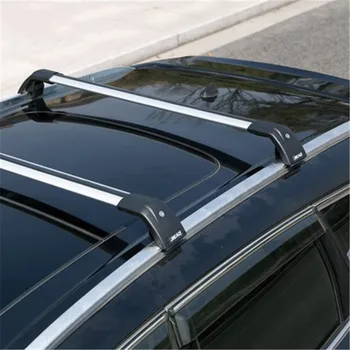 

Aluminum crossbar car luggage rack roof rack for Volkswagen Touran Golf Sharan Tiguan Tiguan L Touareg Sportsvan Teramont/Atlas