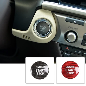 

Car Engine Start Stop Switch Button Trim Cover Stickers For Lexus IS ES GS NX RX LX RC RC-F 2013-2018 Car Accessories For Toyota