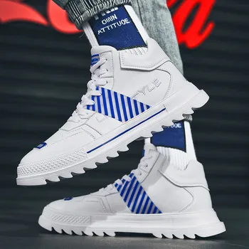 

High-quality autumn and winter microfiber casual shoes all-match trendy shoes fashionable sports men's shoes Men Casual Shoes