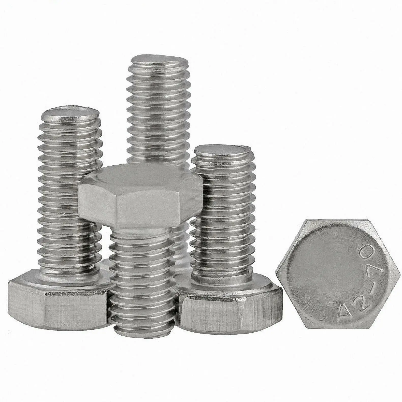 

M6 M8 M10 M12 Left Threaded External Hex Head Screws 304 Stainless Steel Reverse Thread Left Tooth Outer Hex Head Bolts