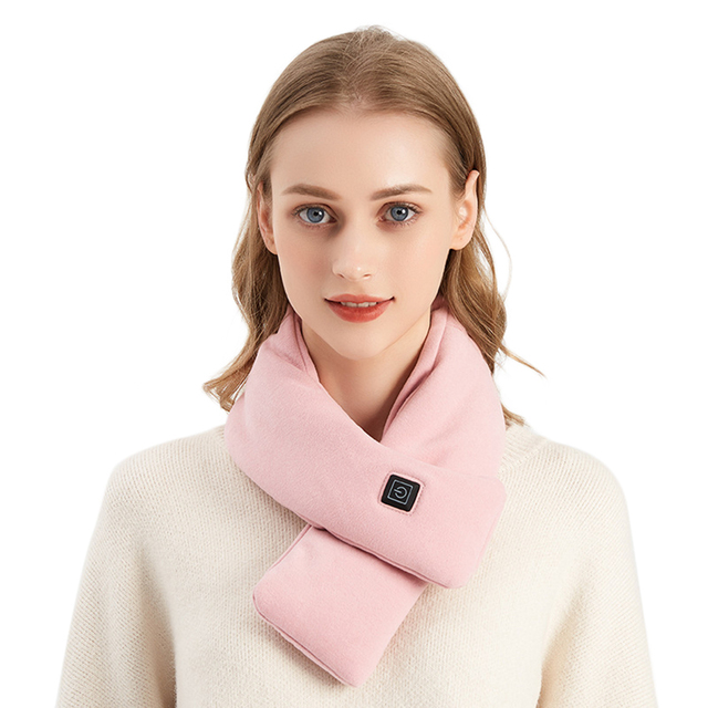 Healthy Heating Scarf for Neck Pain Relief USB Rechargeable 3 Speed Adjustment Quick Heating Gift for Women Mother