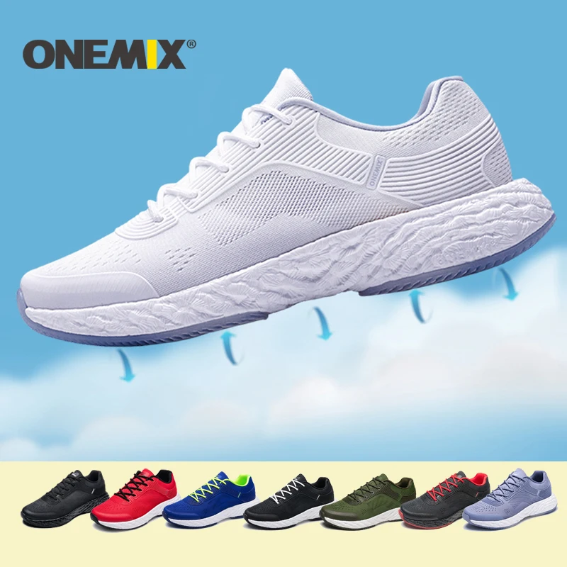 Новинка 2020 дышащие кроссовки ONEMIX для женщин сетчатые уличная спортивная обувь