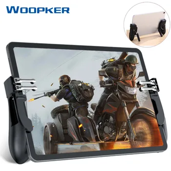 

PUBG Tablet Controlle Six Finger Pubg Mobile Trigger Gamepad Fire Aim Button Joystick For Ipad Game Handle