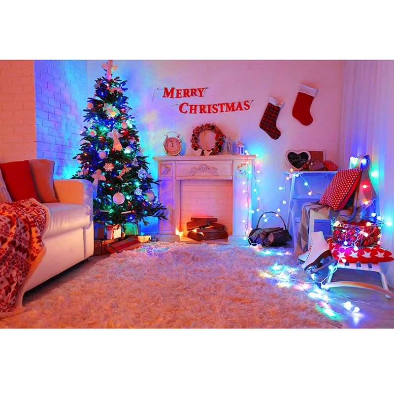 DAWNKNOW Merry Christmas Tree Fond Photo Backdrop Fotografia светильник для внутренней фотосъемки фон для детской студийной фотосъемки lv927