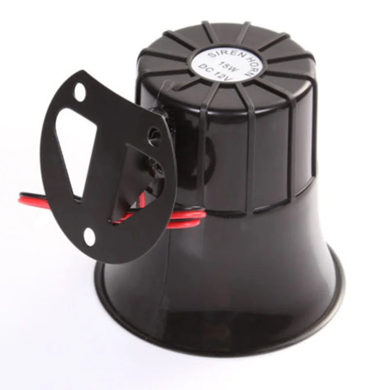 Car Horn Auto Horn Universal Air Horn Siren PA Speaker Boat 12V 110db Portable