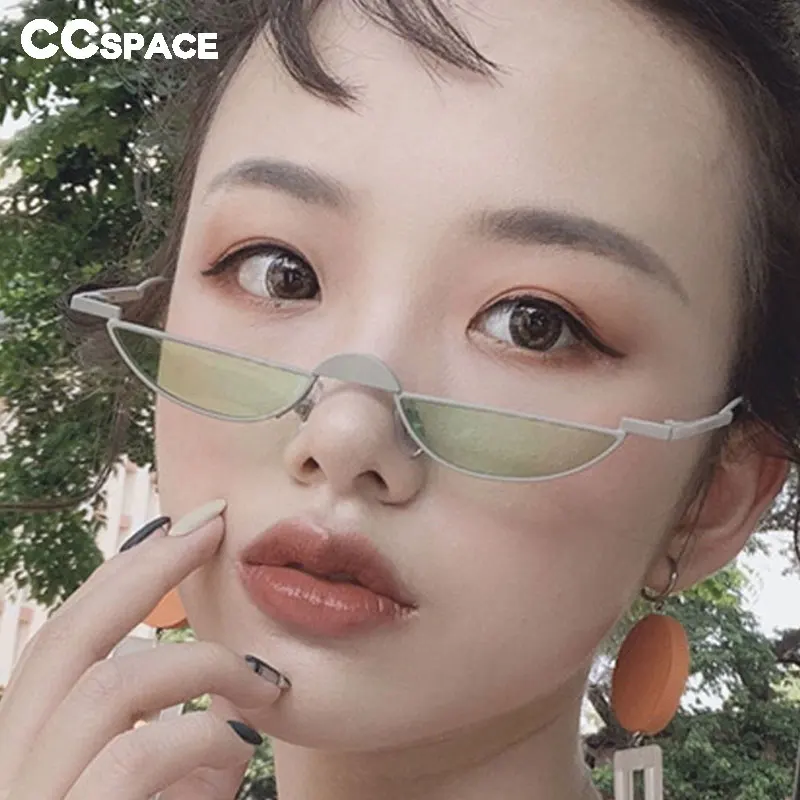 womens glasses semi rimless