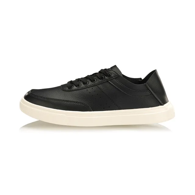 Li-Ning/Мужские модельные прогулочные туфли; классические кроссовки для отдыха; спортивная обувь на складном каблуке без застежки; AGCP027 SAMJ19 - Цвет: AGCP027-1H