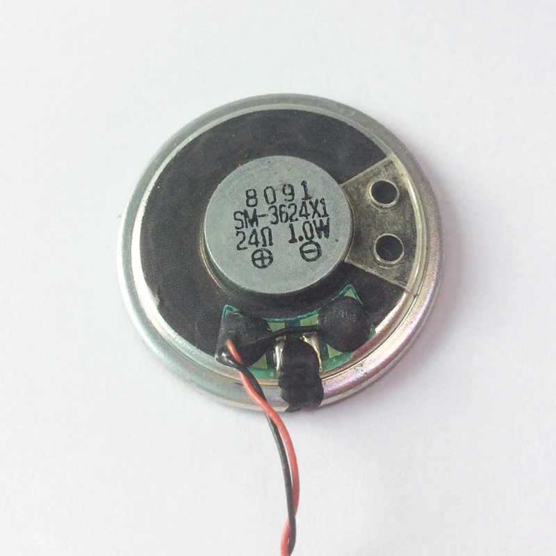 10X Динамик 24Ohm 1 ватт Диаметр 36 мм для CP1660 CP1200