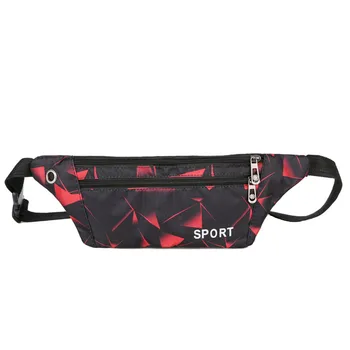 

Men's And women's Outdoor Fashion Pockets Unisex Outdoor Waterproof Functional Sport Crossbody Bag Chest Bags Phone Bags 1106#B