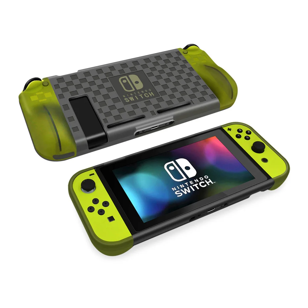Для nintendo Switch Мягкий защитный чехол TPU чехол Портативный Противоскользящий интегрированный мягкий удобный защитный чехол с ручкой