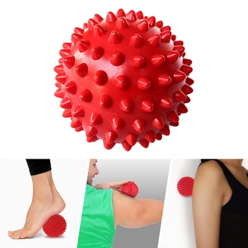 

Outdoor Pilates Ball Yoga Massage Balls Set Double Peanut Spiky Ball Fascial Fitness Exercise Sports Muscle Therapy Balls Set