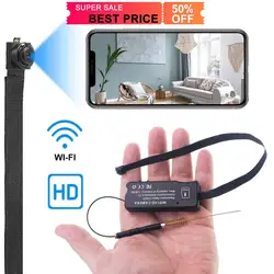 Câmera ip de wi fi prática, lente flexível longa, detecção de movimento, visão noturna passiva, faça você mesmo instalar em qualquer lugar