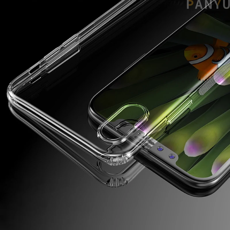 

Phone Case For iPhone 11 Pro X XS XR Max 8 7 Plus SE2 Transparent Soft TPU Silicone Back Cover Clear Protective Shockproof Shell