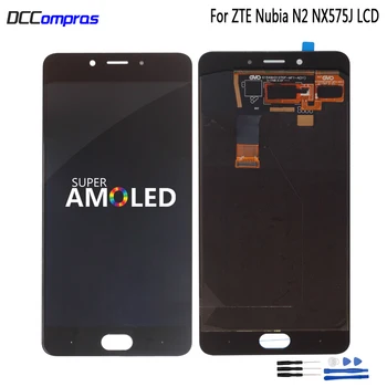 

For ZTE Nubia N2 NX575J LCD Display Touch Screen Panel Digitizer For Nubia N2 Phone Repair Parts LCD Dispaly Free Tools