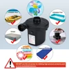FREE SHIPPING EU Plug Electric Air Pump DC12V/AC240V Inflate Deflate Pumps Car Inflator Electropump with 3 Nozzles ► Photo 2/6