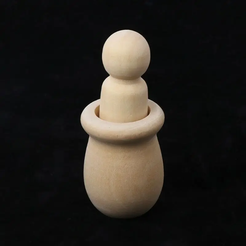 Игрушки Peg кукла орнамент 10 шт./компл. деревянные незавершенные украшения дома живопись ремесла дети высокого качества