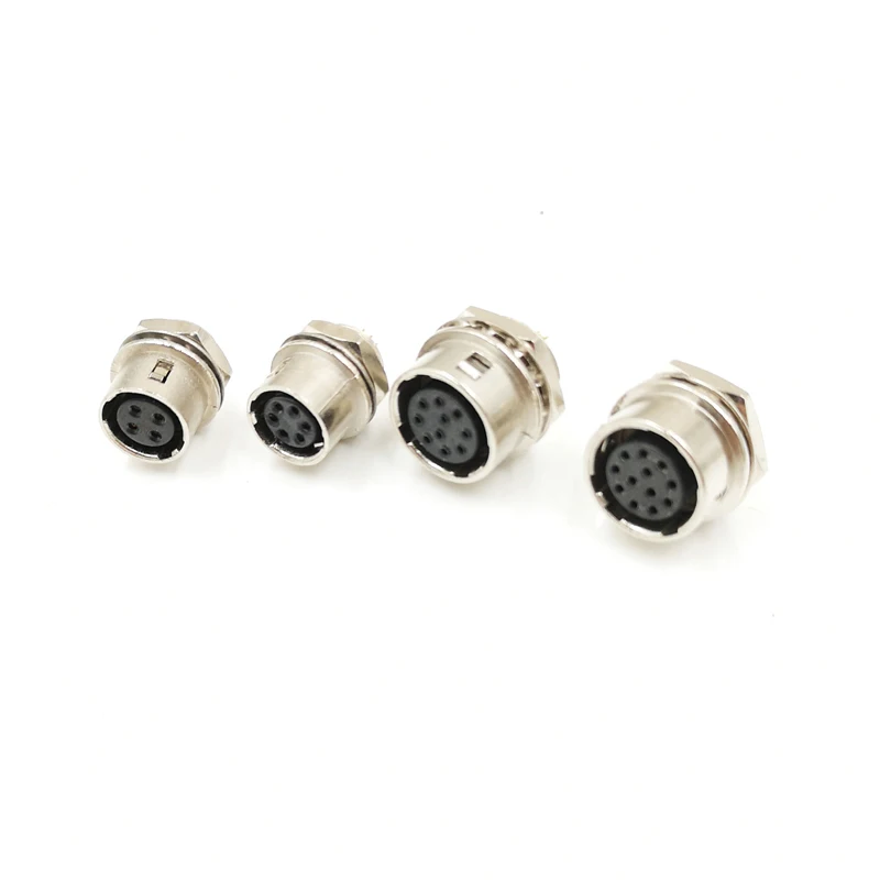 Hirose разъем 4 6 10 12 контактный HR10A 7R 4S 6S 10R 10S 12S гнездовой ZOOM Basler GIGE CCD камера|pin connector|led