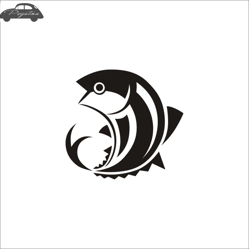 Pegatina Tuna Fish Thunnus Thynnus Car Decal Calamar Posters Boat Decals Decor Mural Wall Sticker Angling Hooks Shop Vinyl