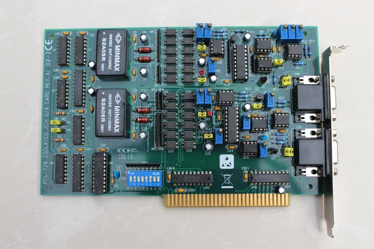 PCL-726 PCL-728 изолировать D/A выходную карту