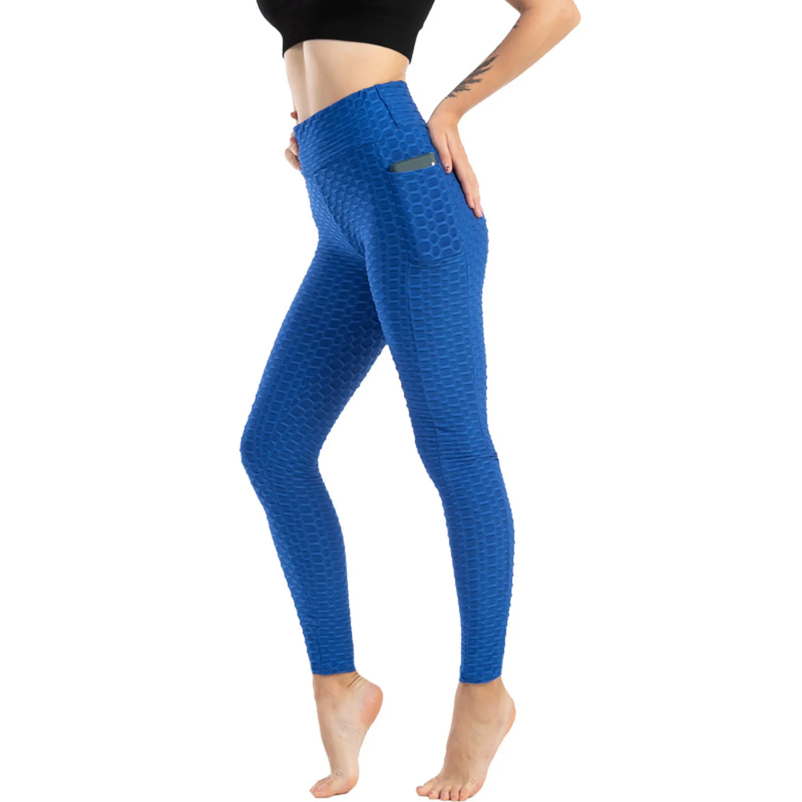 Women Pocket Yoga Pants Women Phone 