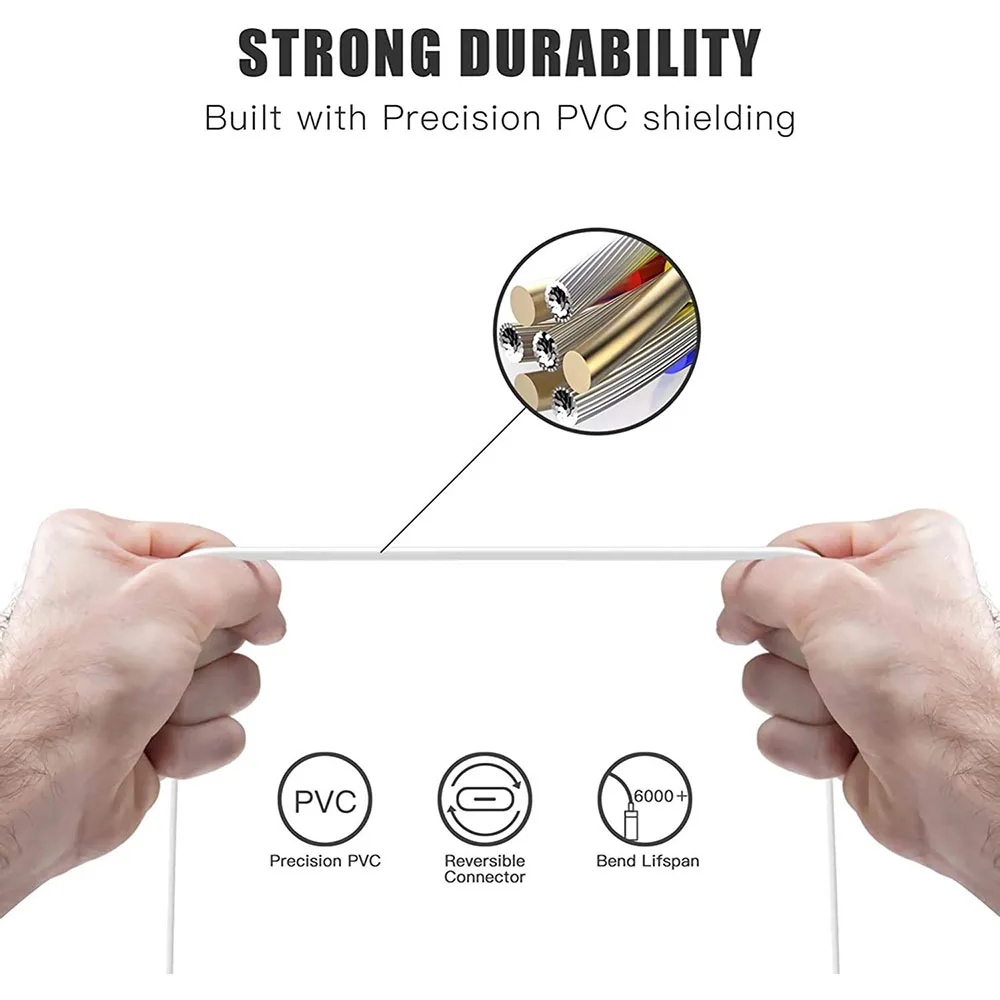 High-Power USB-C to USB-C Fast Charging Cable