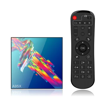 

A95X R3 Smart Android 9.0 TV Box RK3318 Quad Core 4K HD Display Screen Media Player 4GB 64GB 2.4G/5G WiFi BT4.2 Remote Control