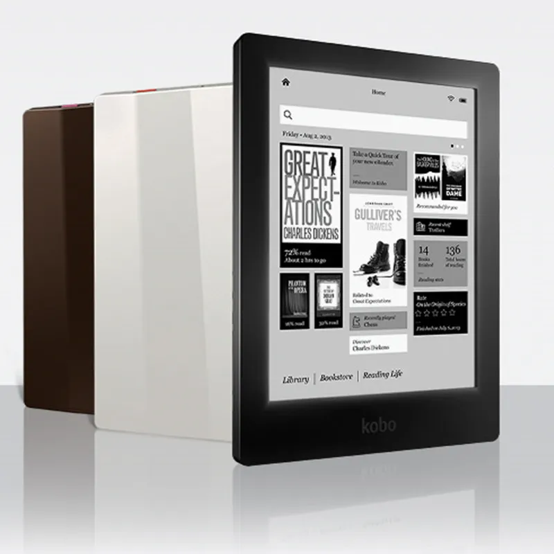 Электронная книга Kobo Aura HD 6 8 дюйма 1440x1080 Wi Fi сенсорный экран|Электронные книги| |