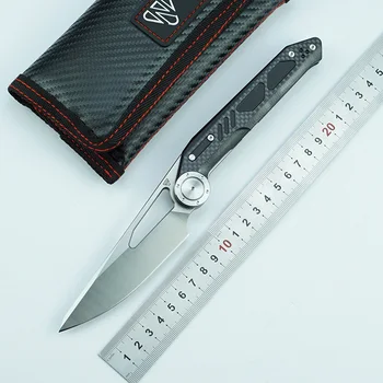 

NOC DG04 folding knife 440C blade G10 steel handle tactical camp pocket outdoor Climbing Survival kitchen fruit knives EDC Tools