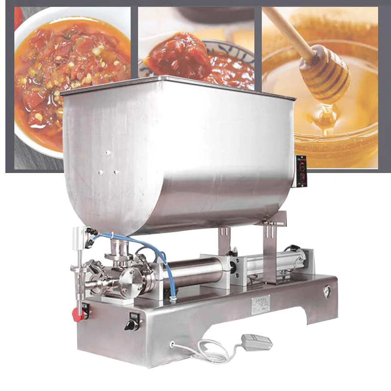 

High quality filling machine peanut butter ketchup chili sauce mixing filling machine