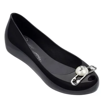 

Melissa Women Sandals Shoes With Pearl Flat With Melissa adulto sandals ladies summer shoes