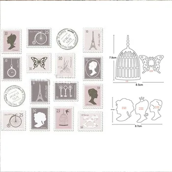 

Butterfly Birdcage Lady Metal Cutting Dies Stencil for dies Scrapbooking Card Album Paper Embossing Die Cut Craft dies new 2020
