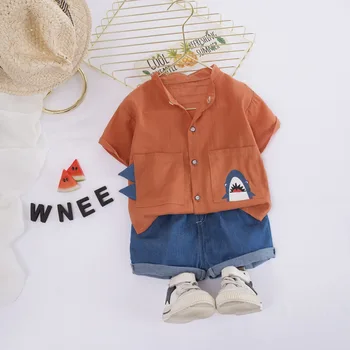 

Kids Baby Boys Girls Clothing T-Shirt + Shorts Children's Infant Boy Girl Short Shirt Cotton Clothes Short Sleeve Suit