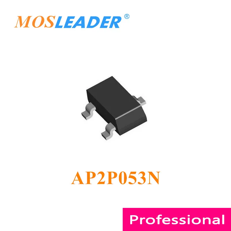 

Mosleader AP2P053N SOT23 3000PCS AP2P053N-HF AP2P053 P-Channel 20V 3A 4A, сделано в Китае, высокое качество