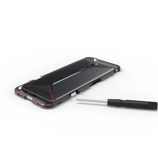 $US $10.76 Metal Protective Case Bumper Frame Back Cover Anti-fall for Nubia Red Magic 3 Smartphone Accessorie