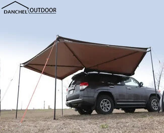 

DANCHEL OUTDOOR Car Sector Awning 270 degree Batwing foxing Awning Side Rooftop Tent/Sun Shelter Designed for car Side Awning