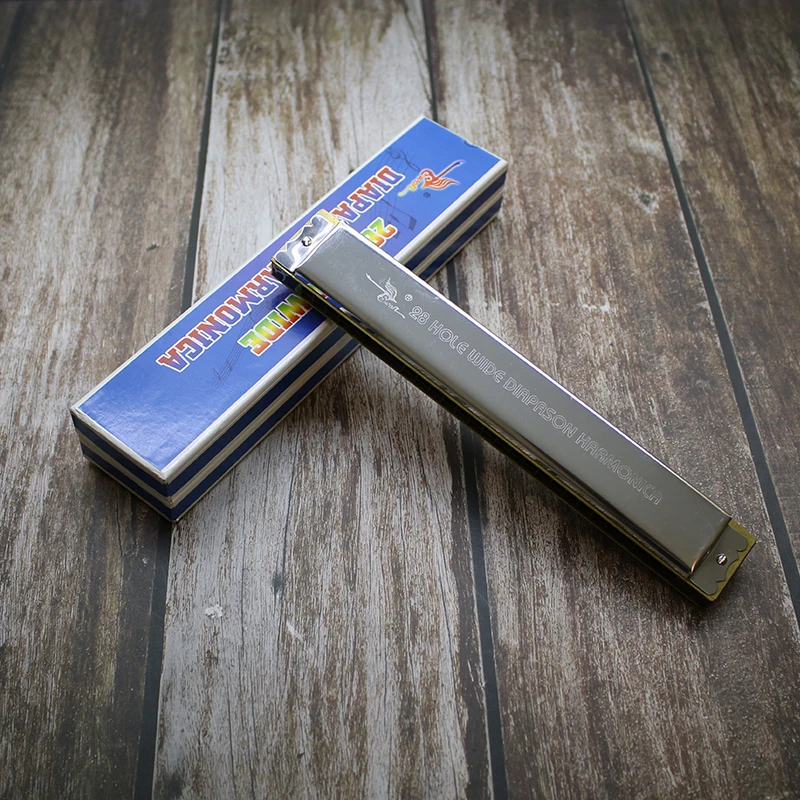 Губная гармоника для игры Accent C Swan 28 Hole Harmonicathe широкий спектр старших