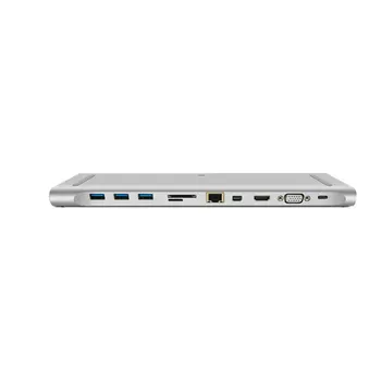 

11-In-1 Usb Type-C Hub For Macbook With Ethernet High-Speed Transmission 4K Hd Mini Pd Multi-Function Type-C Hub