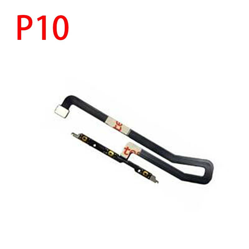 Новое включение/выключение питания, громкость ключ для боковой кнопки гибкий кабель для huawei P8 P9 P10 Plus P20 Lite P30 Pro запасные части - Цвет: P10