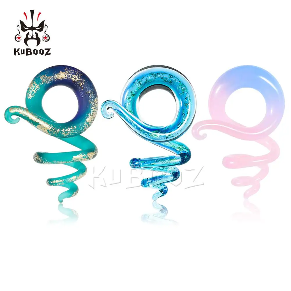 

Colorful Spring Ear Piercing Expanders Ear Strechers Flesh Body Jewelry Gift For Unisex Person Earring Stud 6mm to 10mmWholesale
