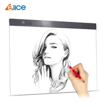 A3 led almofada de luz para pintura diamante artcraft rastreamento caixa de luz placa cópia digital tablets pintura desenho tablet